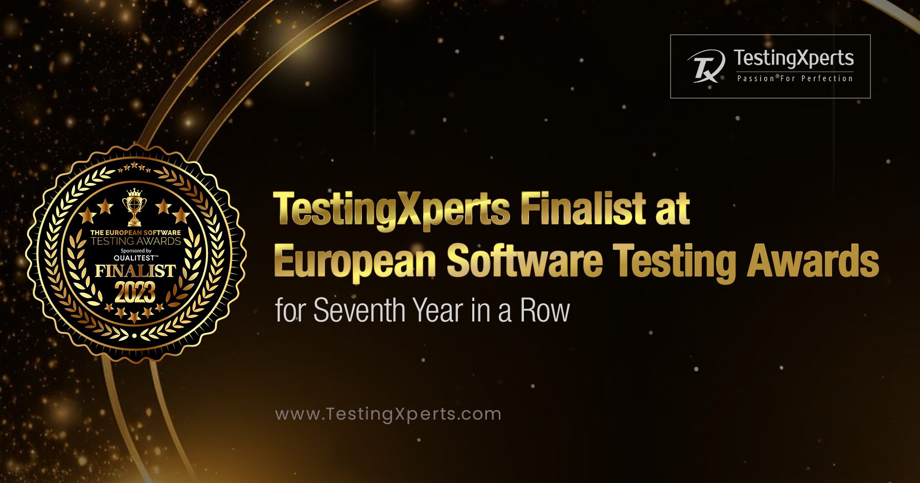 TestingXperts Finalist European Software Testing Awards